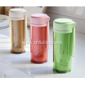 Leakproof Double Wall Bamboo Fiber Plastic Mug